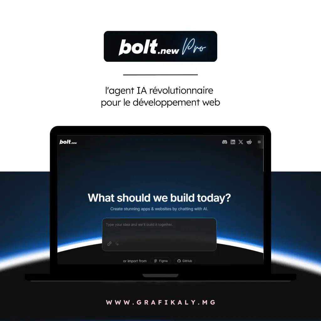 BOLT.NEW PRO | 12 Mois