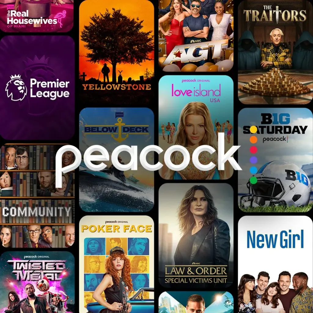 Peacock TV | 12 mois (VPN requis)