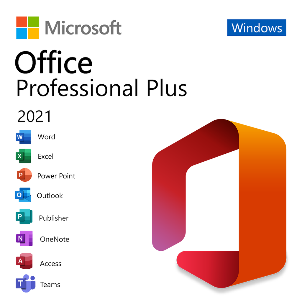 MICROSOFT OFFICE Professionnel Plus Licence (1 PC à vie) (MS Office 2016)