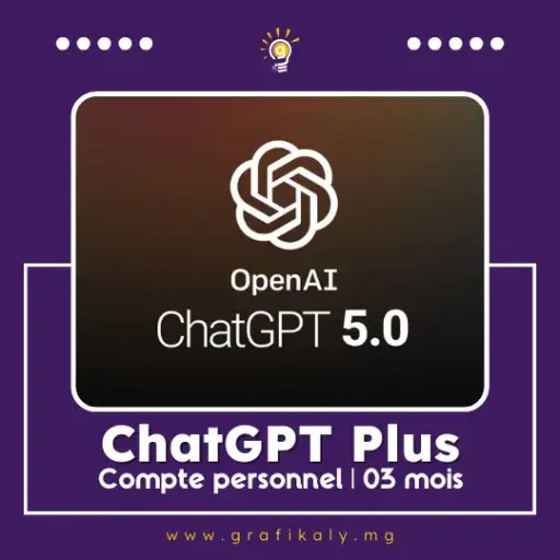 ChatGPT Plus 03 mois | (nouveau compte uniquement)